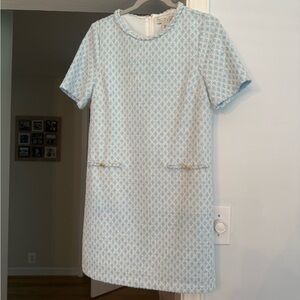 Rachel Zoe Blue and White Mini Dress